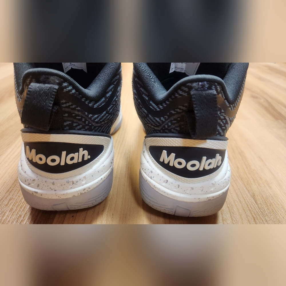 Women's Athletic Shoes - Black and White